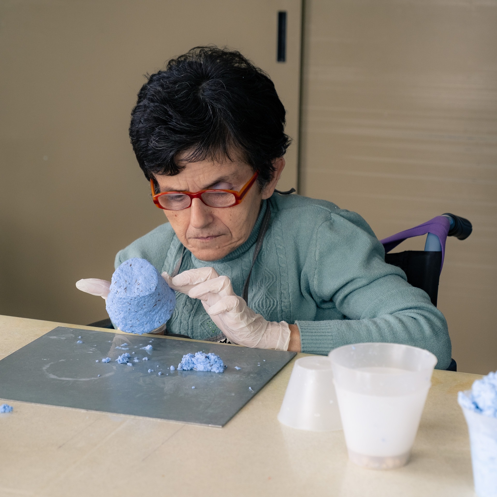 Il Laboratorio di produzione della Carta Naturale