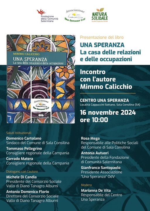 libro una speranza